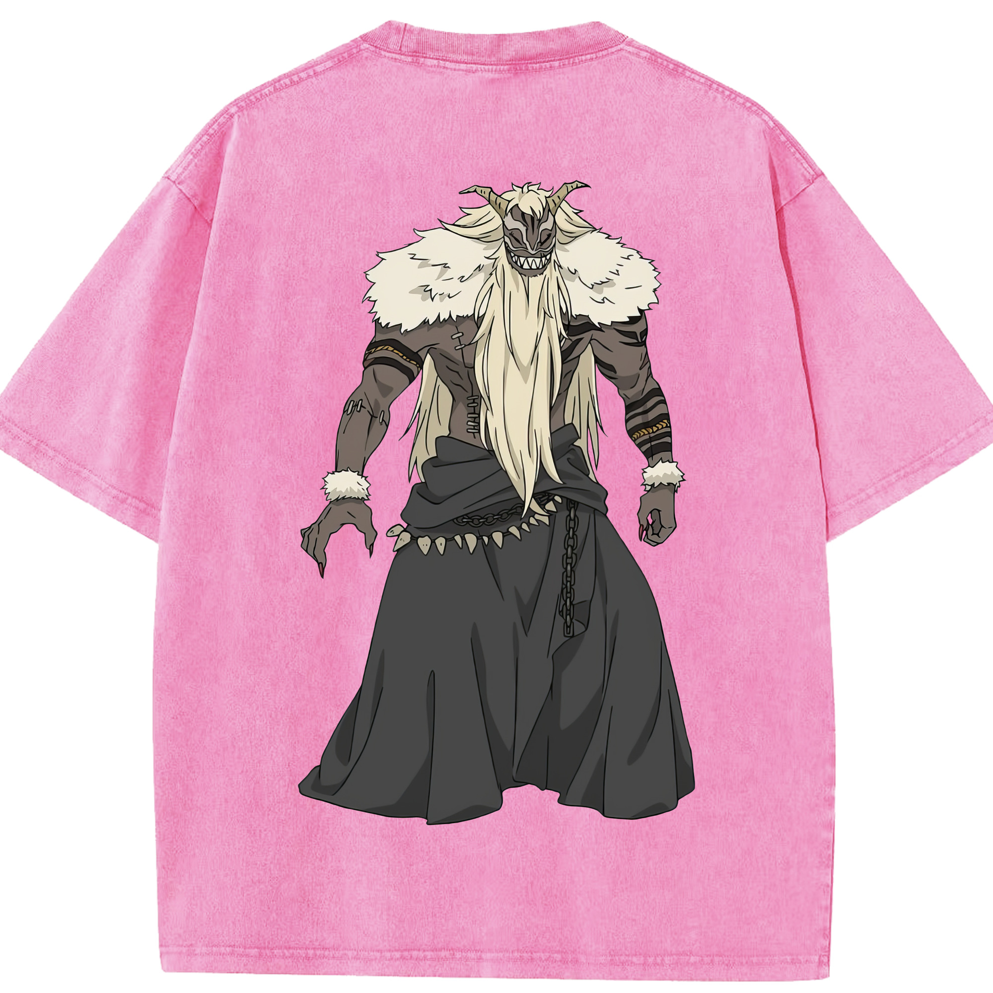 （画像用） 葬送のフリーレン Frieren 綿100% ヴィンテージ風 半袖Tシャツ（背面プリント）